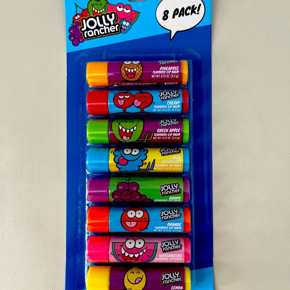 Jolly Rancher Chapstick 10 pack flavored  *NEW